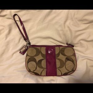 Coach Wristlet